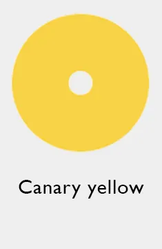 Canary Yellow opaque vinyl